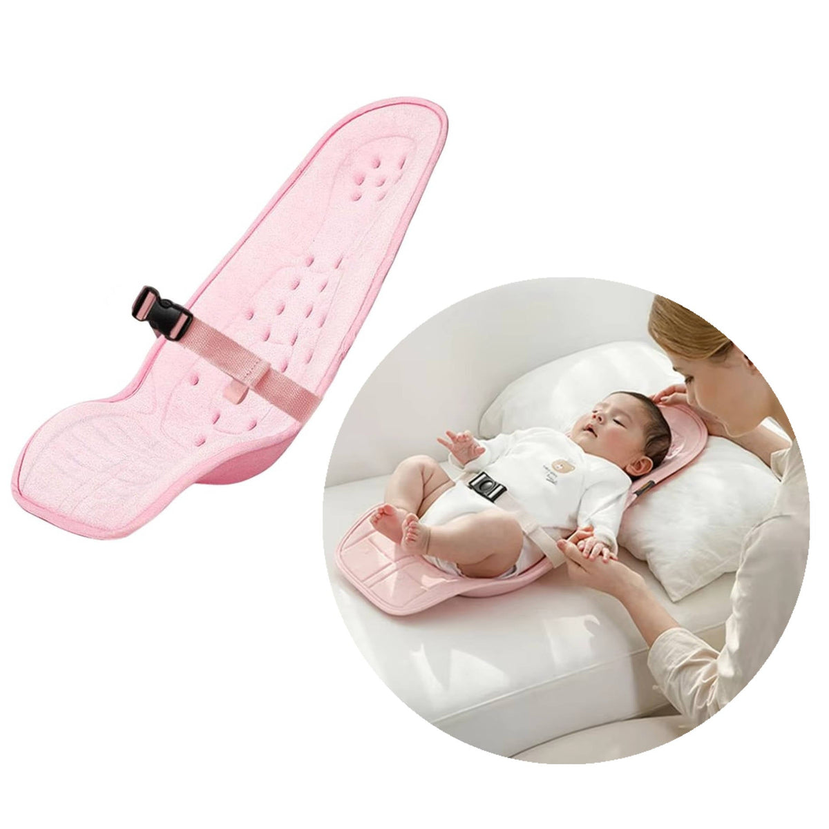 CozyNest Infant Feeding Support Pillow