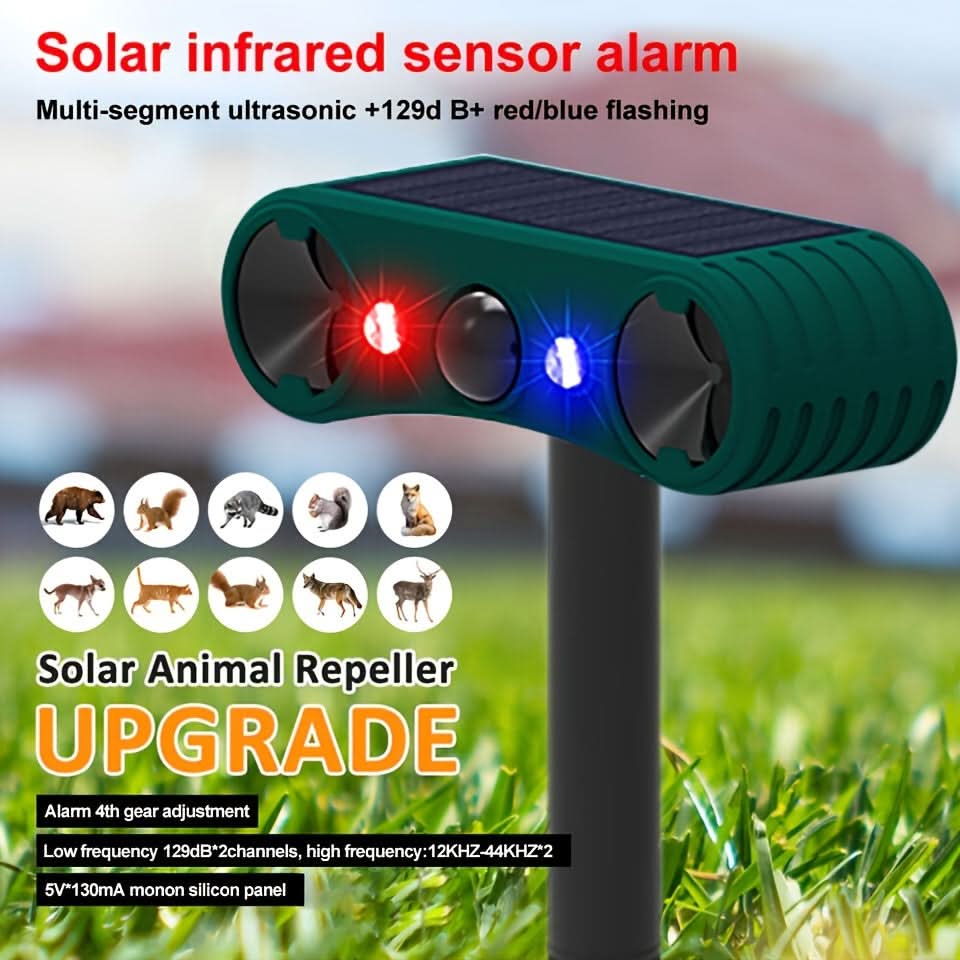 GardenGuard Pro – Smart Motion-Activated Pest Deterrent