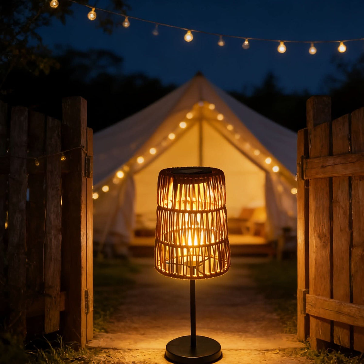 RadiantGlow – Charming Solar Lantern for Outdoor Spaces