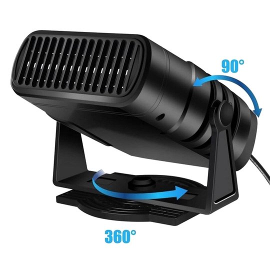 Compact 12V Car Comfort Heater & Cooler
