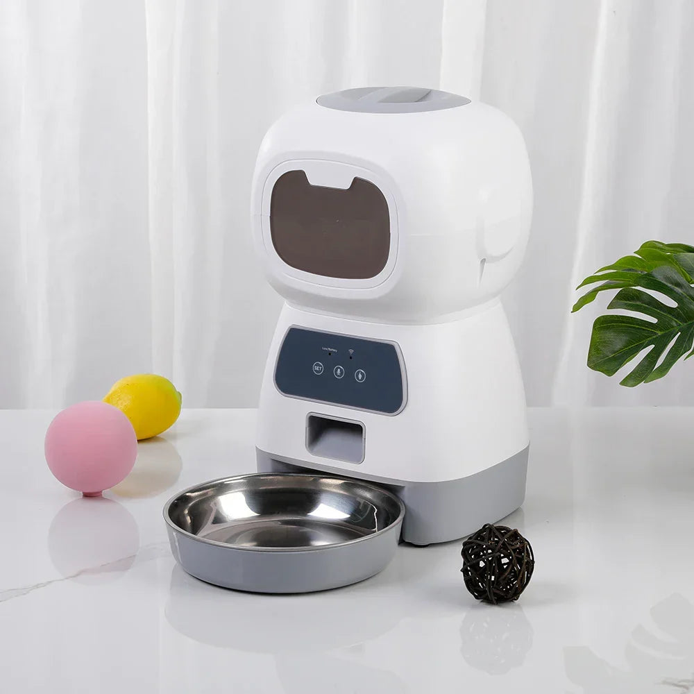 Intelligent Pet Food Dispenser for Cats and Dogs
