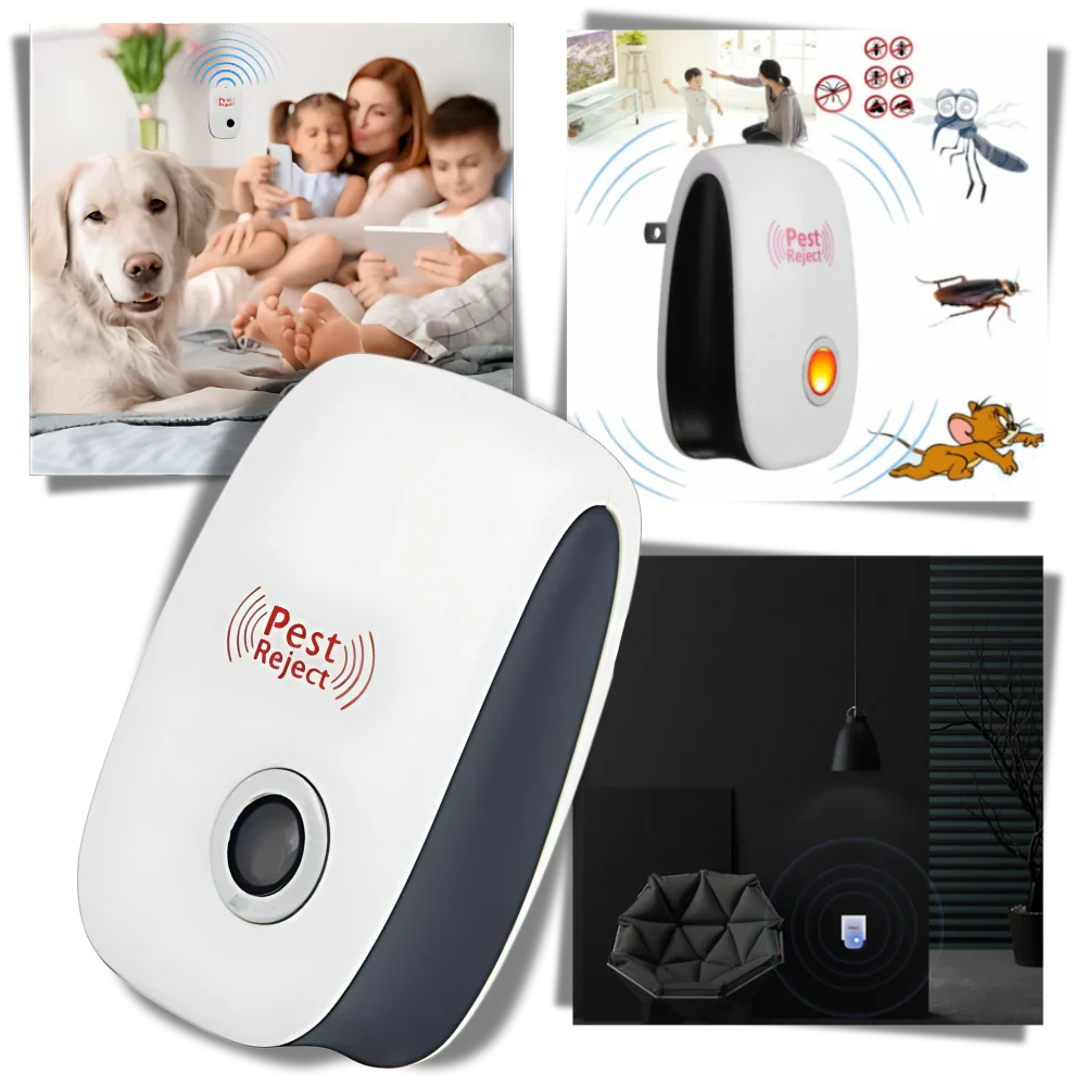 Eco-Friendly Ultrasonic Pest Defense System