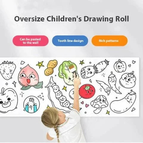 Creative Drawing Roll for Kids