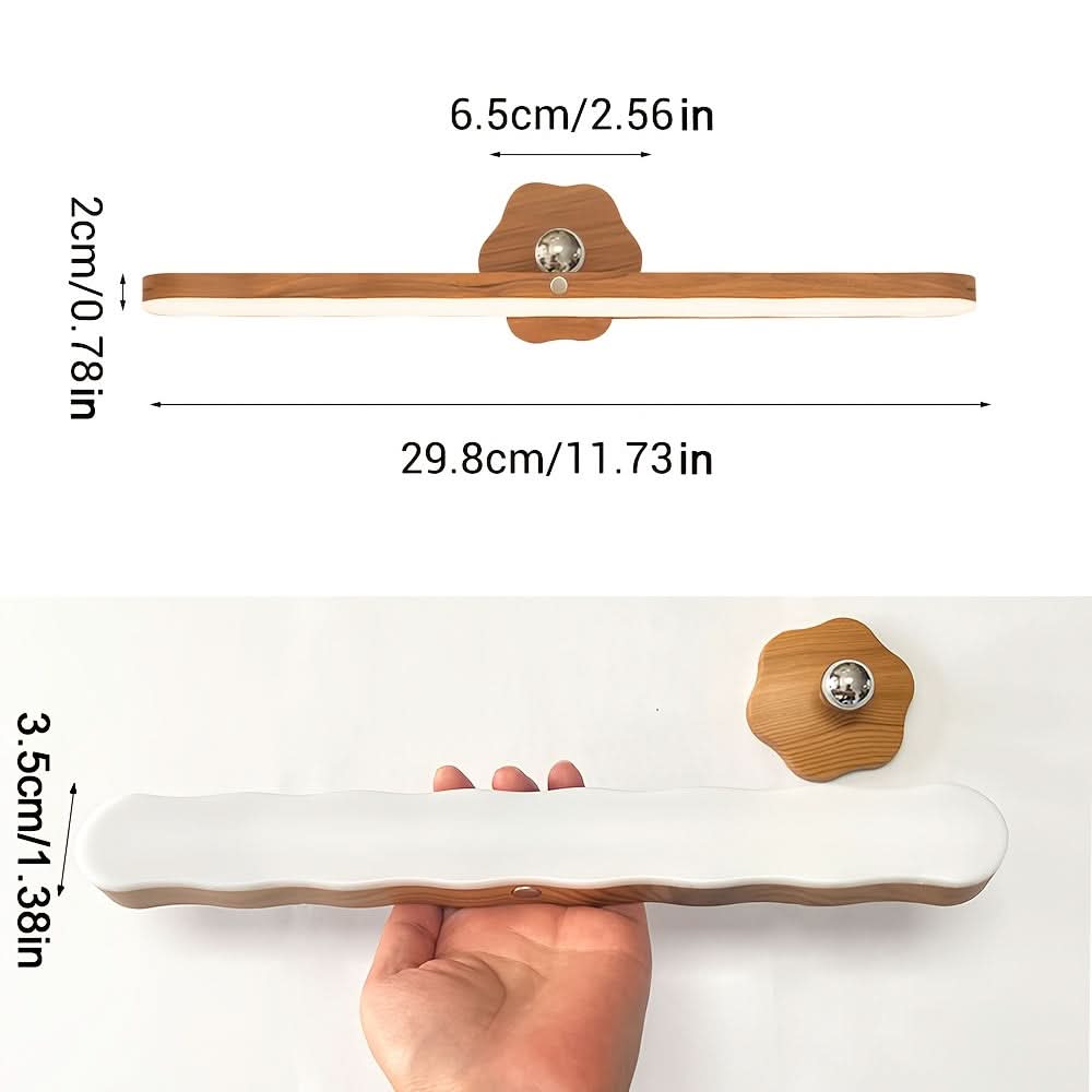 Versatile Rechargeable LED Wall Light with Touch Control