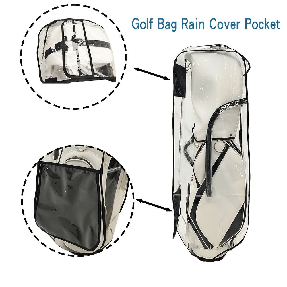 ClearShield – Premium Golf Bag Rain Protection Cover