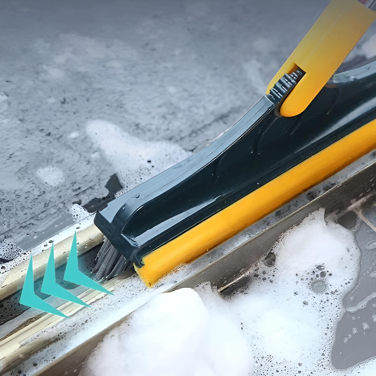 Ergonomic Multi-Surface Cleaning Brush