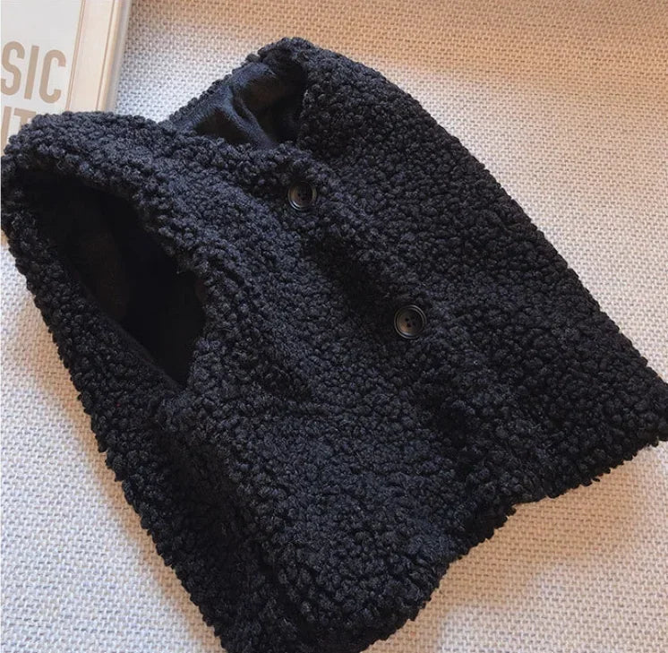 Cozy Lamb Wool Vest for Kids - Warm Winter Layer