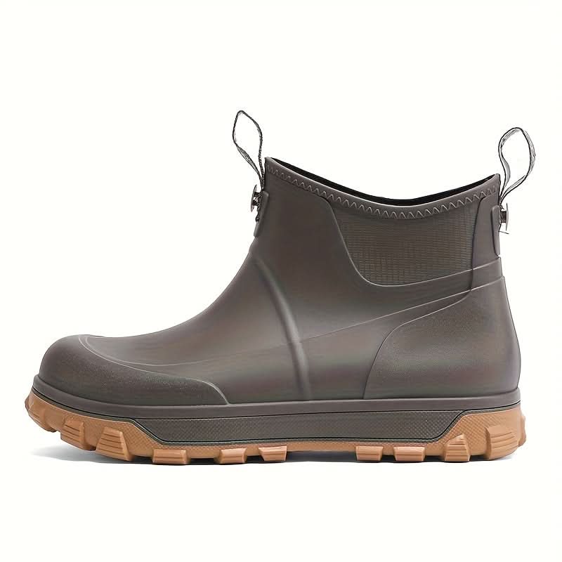 WeatherGuard - Stylish Slip-On Rain Boots for All Outdoors