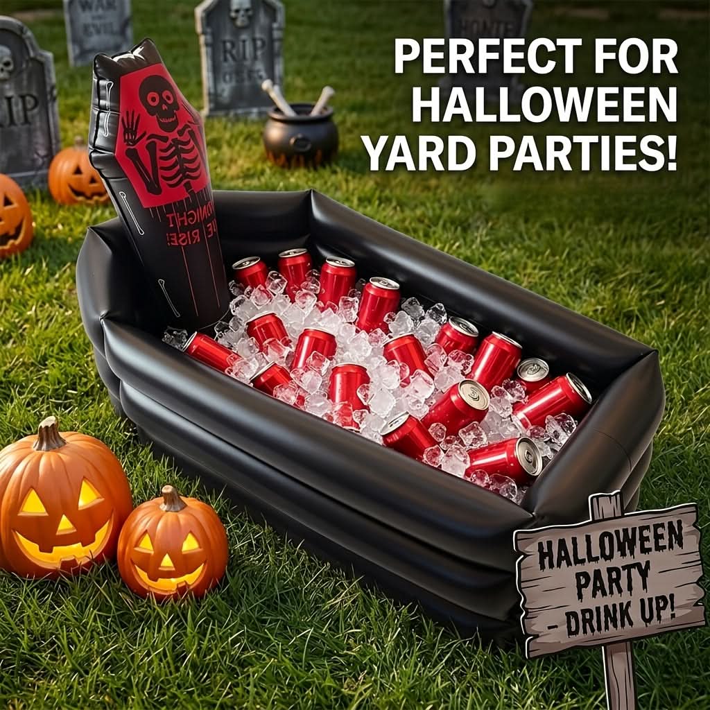 Chilling Spirits - Inflatable Halloween Grave Cooler
