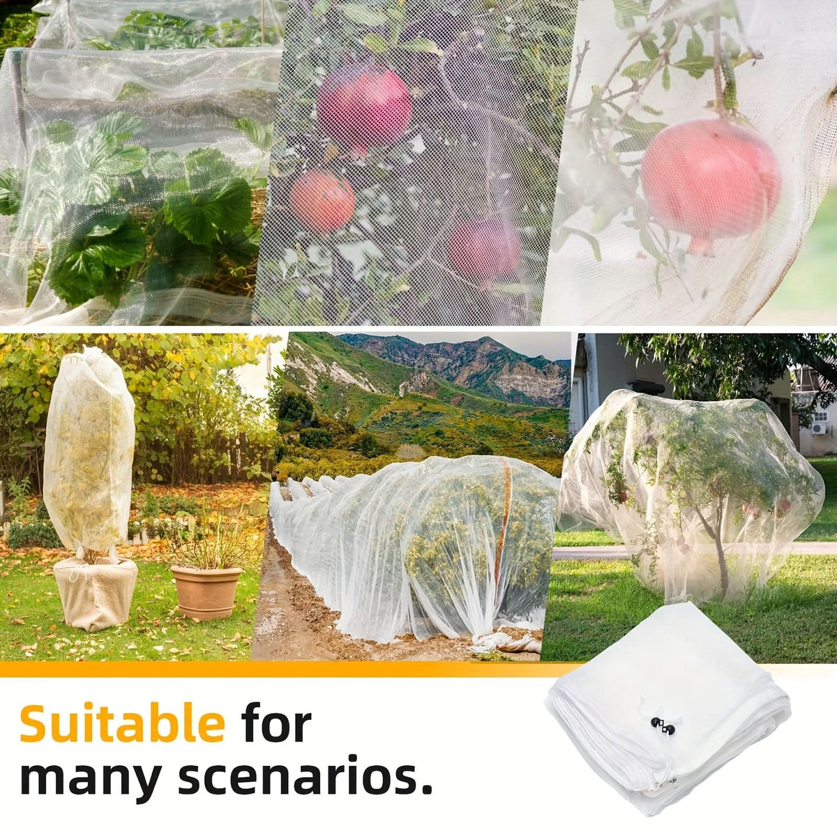 GardenShield Pro – Durable Protective Net for Healthy Plants
