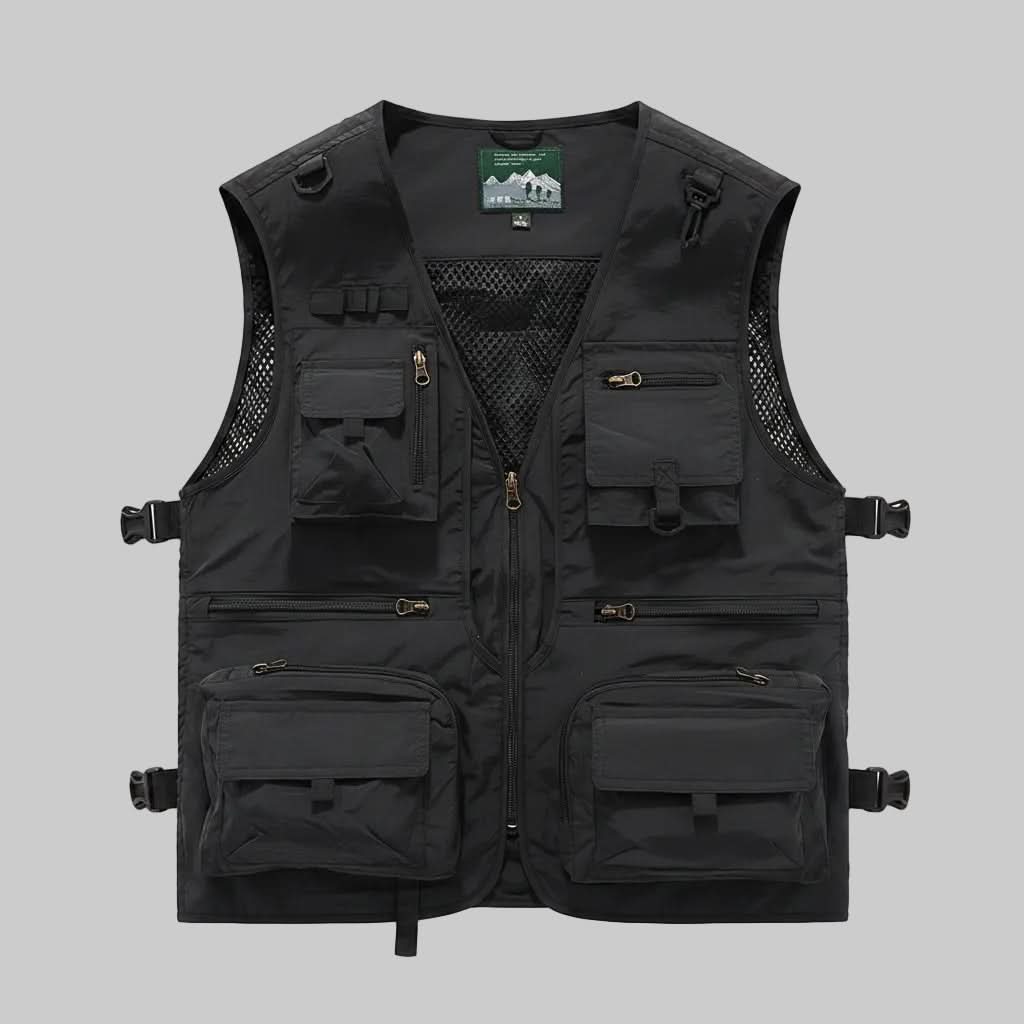 ExplorerPro – Versatile Outdoor Vest with Secure Zippered Pockets