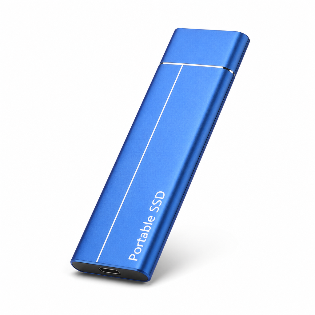 Compact Aluminum Alloy USB-C External SSD