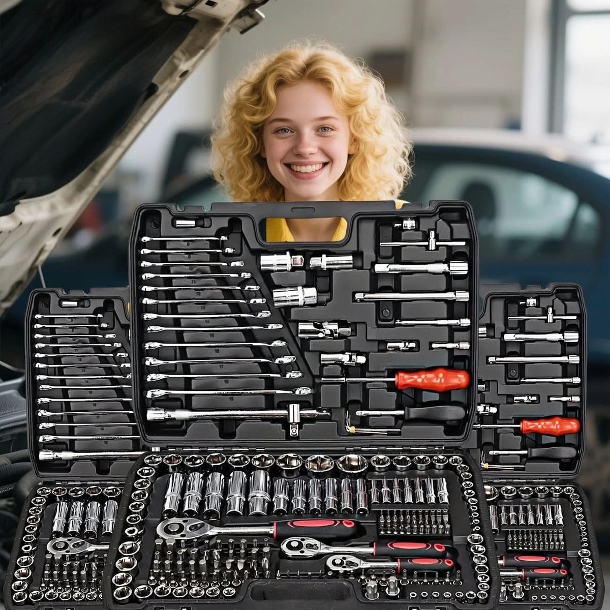 Versatile Home and Garage Repair Toolkit for Every Task