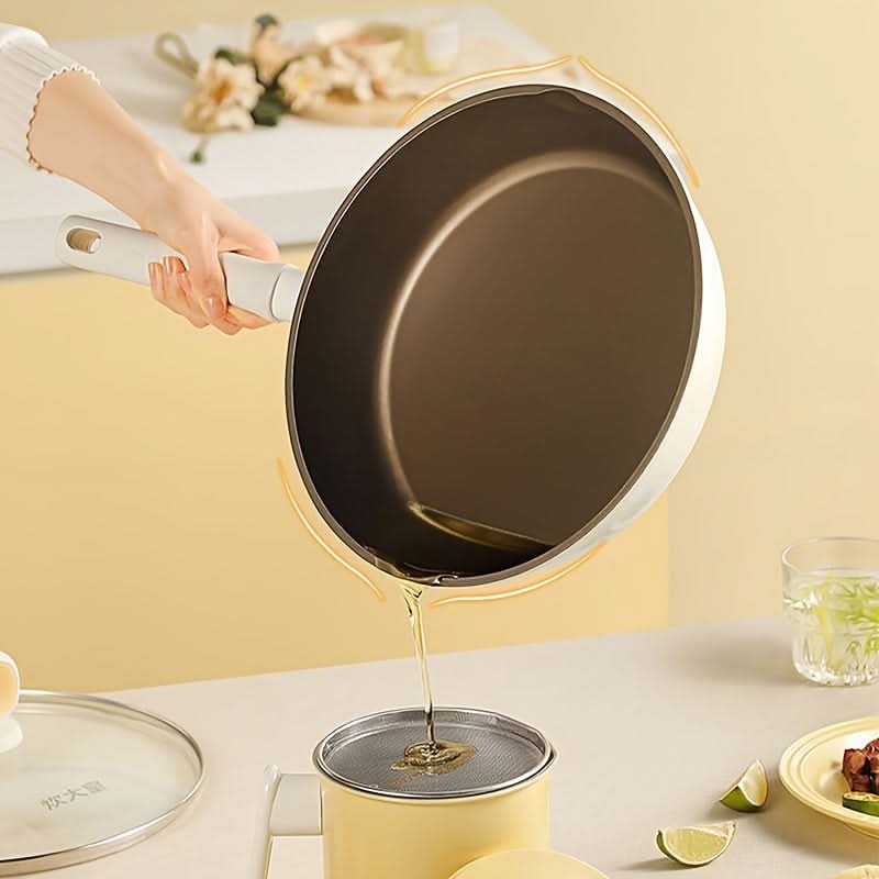NutrientGuard – Eco-Friendly Stainless Steel Cooking Pan
