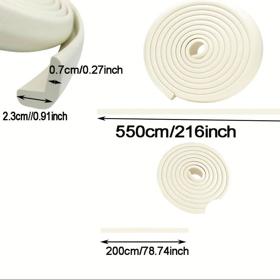 SafeGuard Pro – Cushioned Corner Protectors with Adhesive Grip