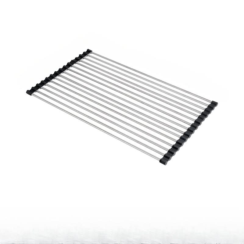 Space-Saving Stainless Steel Dish Drying Rack