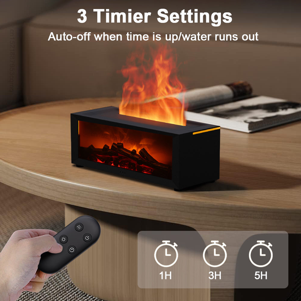 AromaGlow Mist and Flame Humidifier