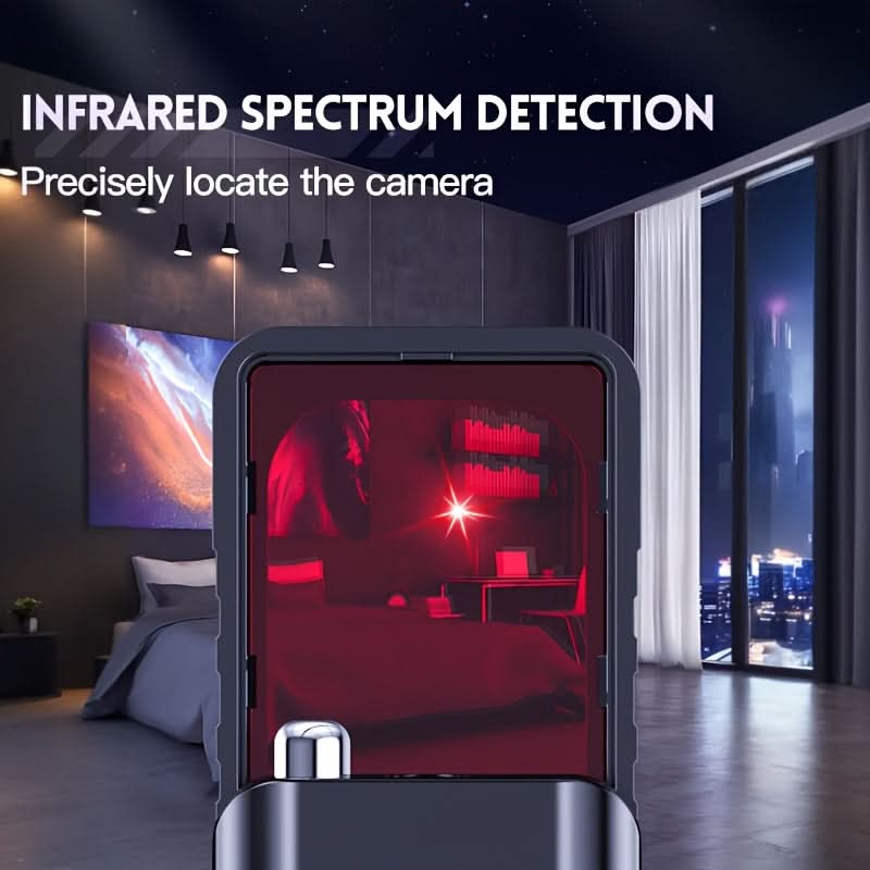 PrivacyGuard Pro – Compact Hidden Camera Detector