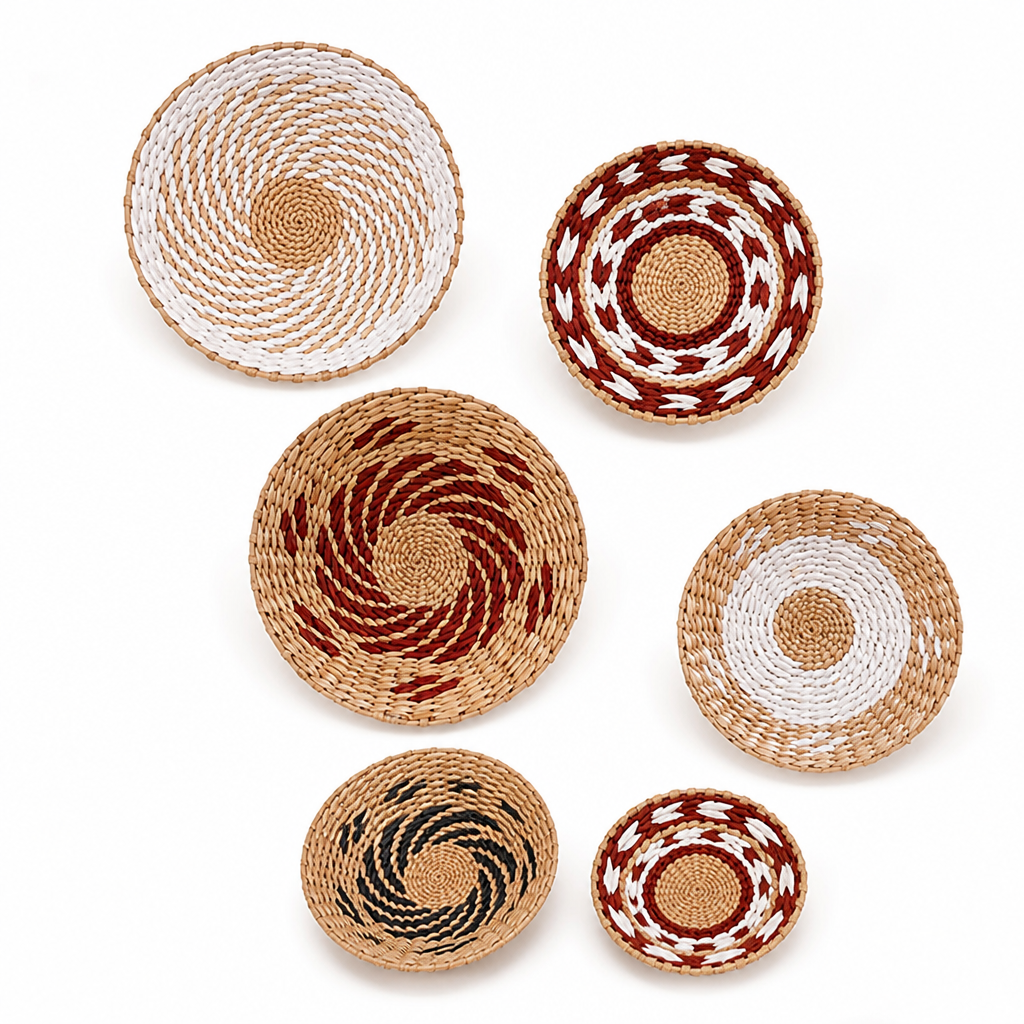 Handwoven Seagrass Wall Art