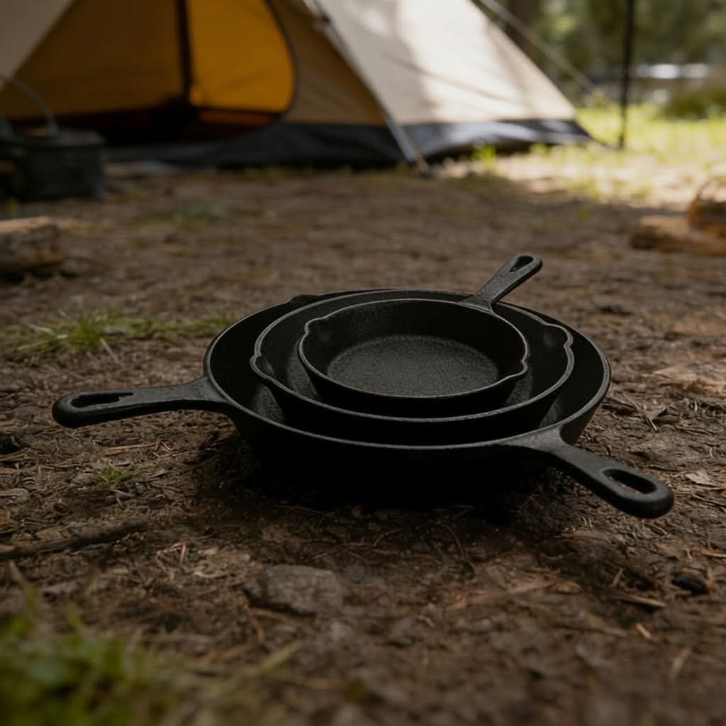 EvenHeat – Uncoated Frying Pan for Perfect Cooking Results