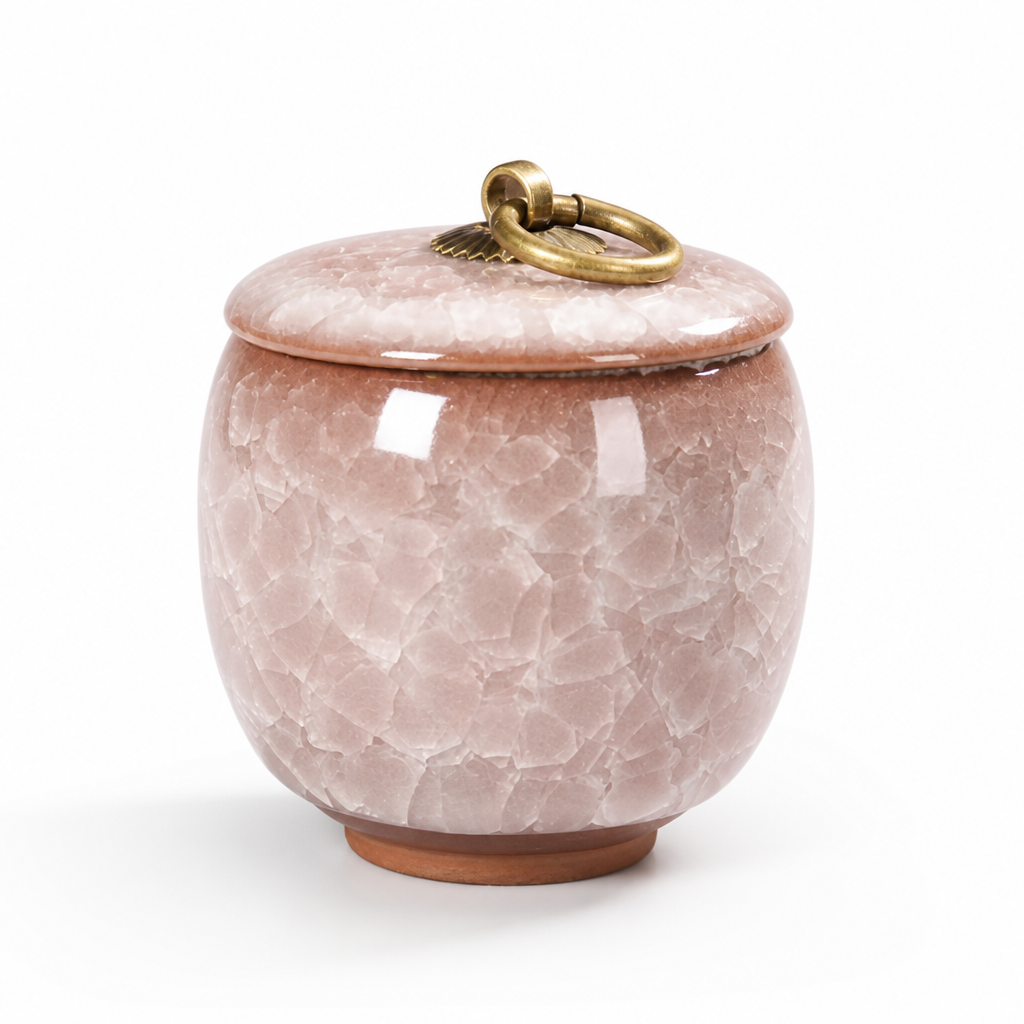 Handmade Ceramic Pet Memorial Urn (For Small Pets)