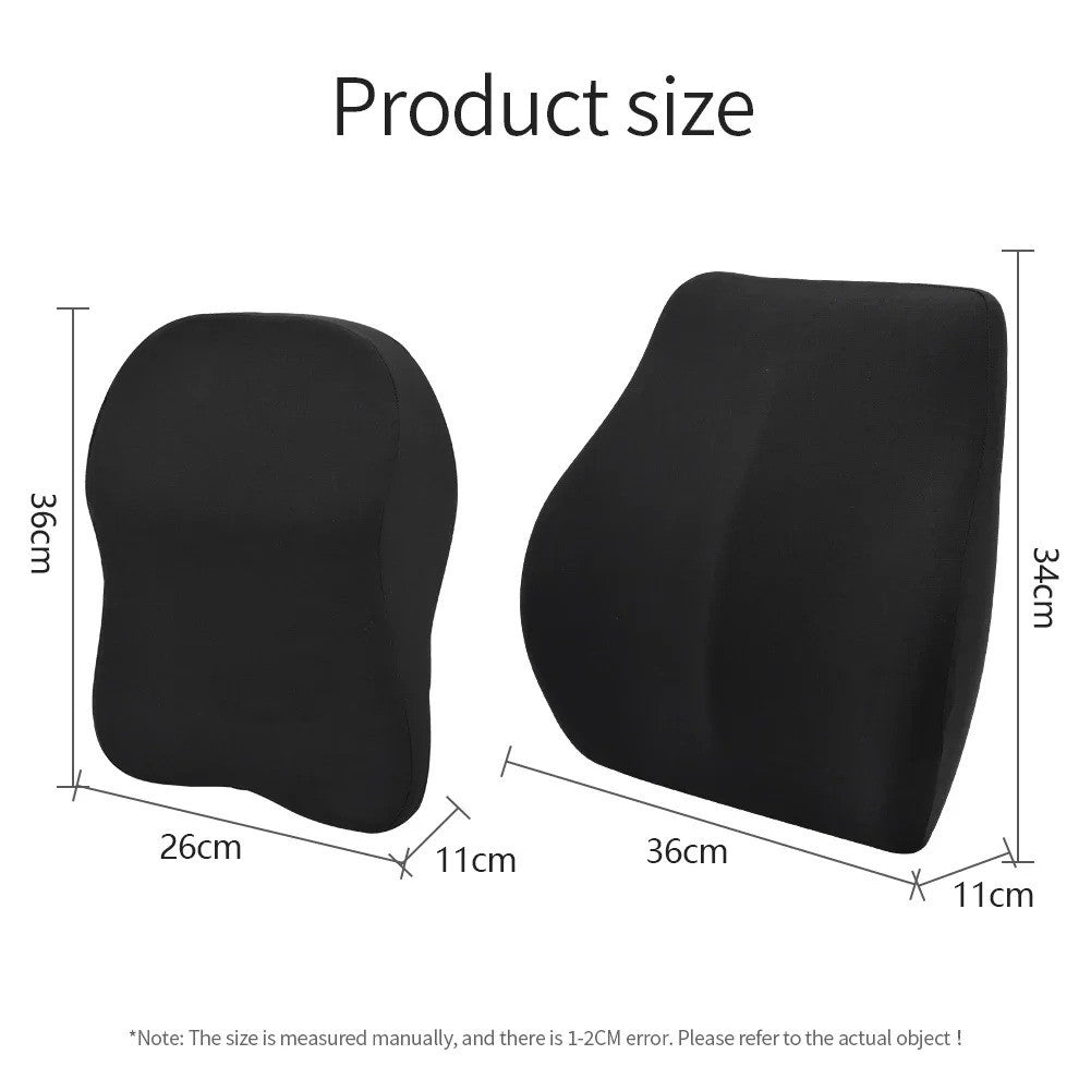 Ergonomic Car Back Support Cushion for Ultimate Comfort