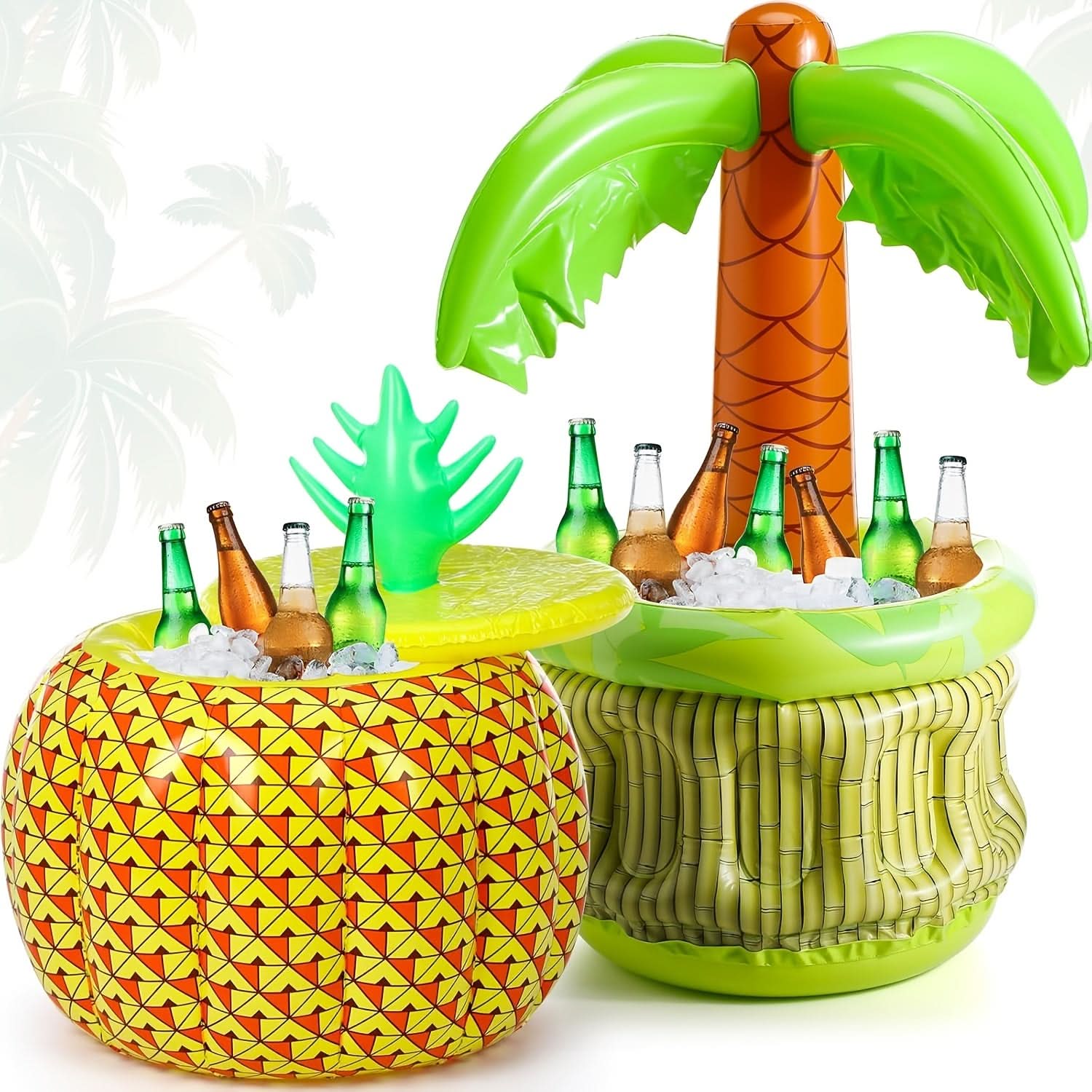 Paradise Oasis - Inflatable Drink Cooler Duo