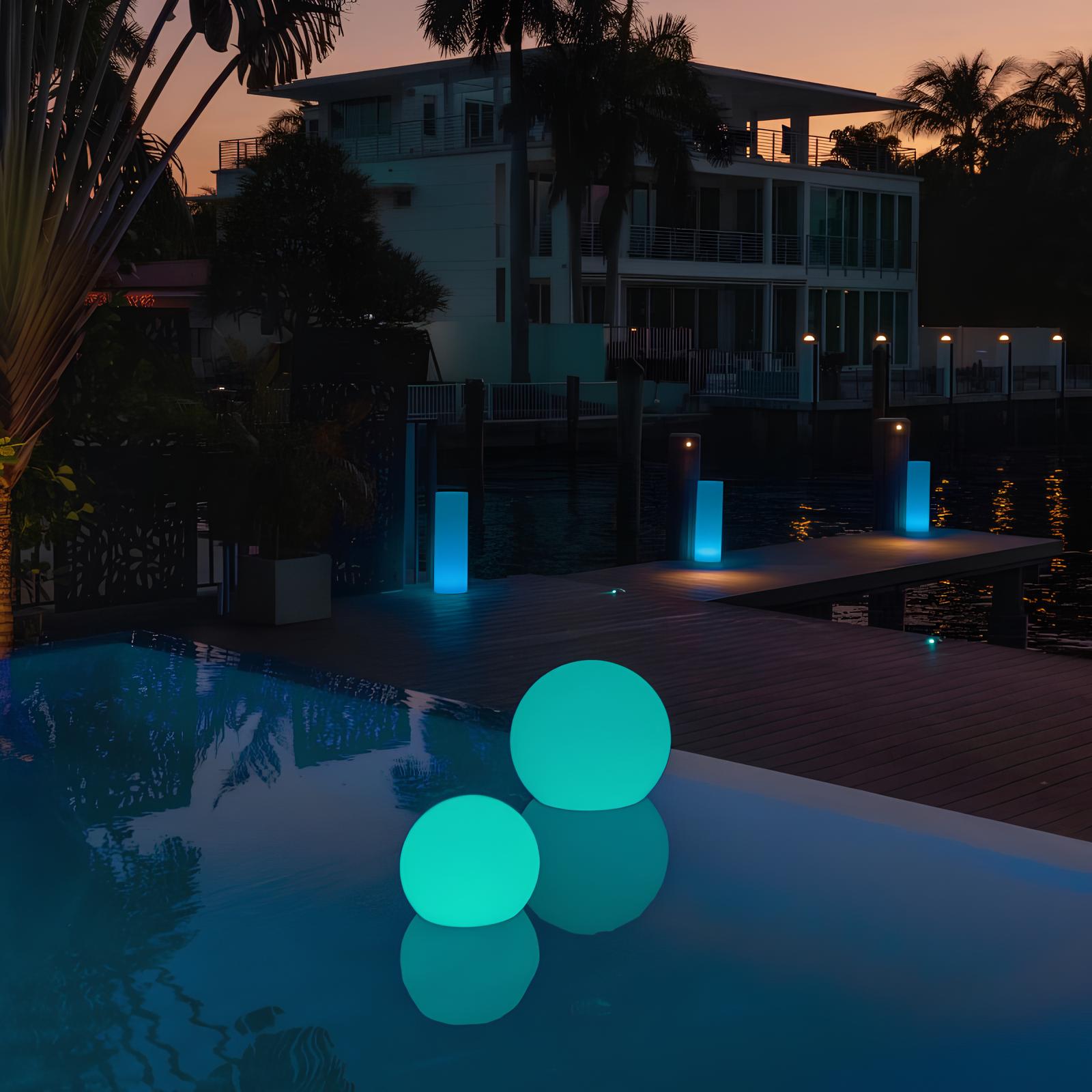 Indoor and Outdoor Wireless Mood Lighting - Sphere Design Lamp