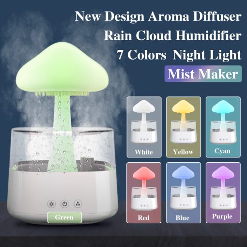 CloudSphere: 2-in-1 Humidifier and Ambient Light