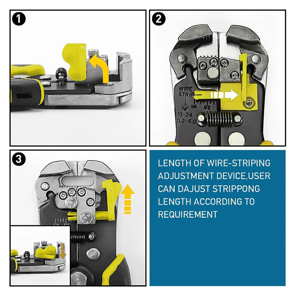 Effortless Wire Stripper and Cable Cutter Tool