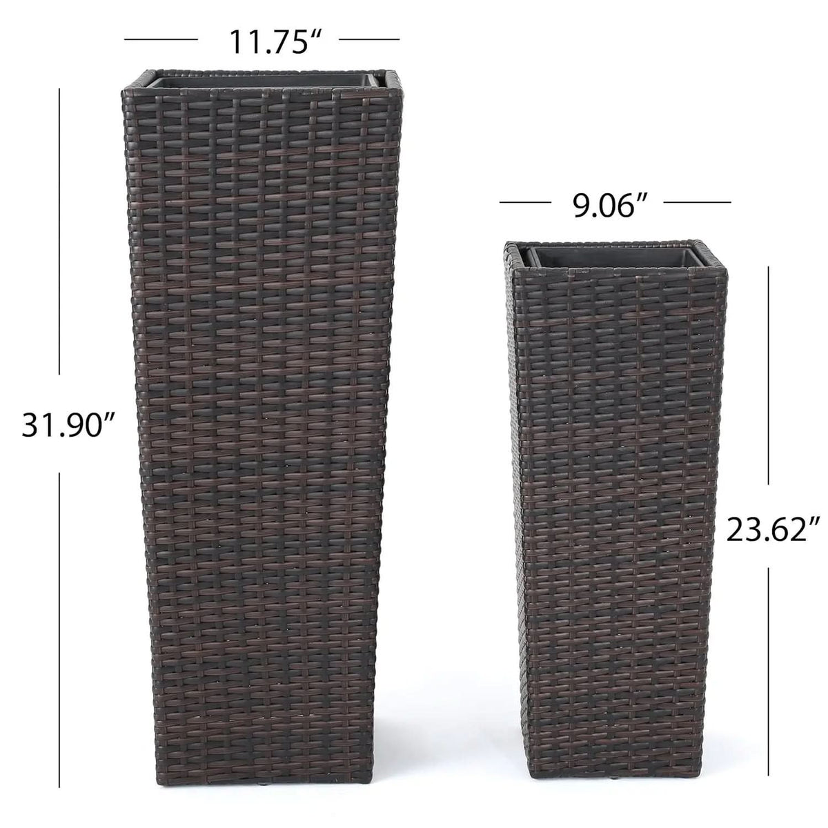 Elevate Your Outdoors with Stylish Wicker Planters