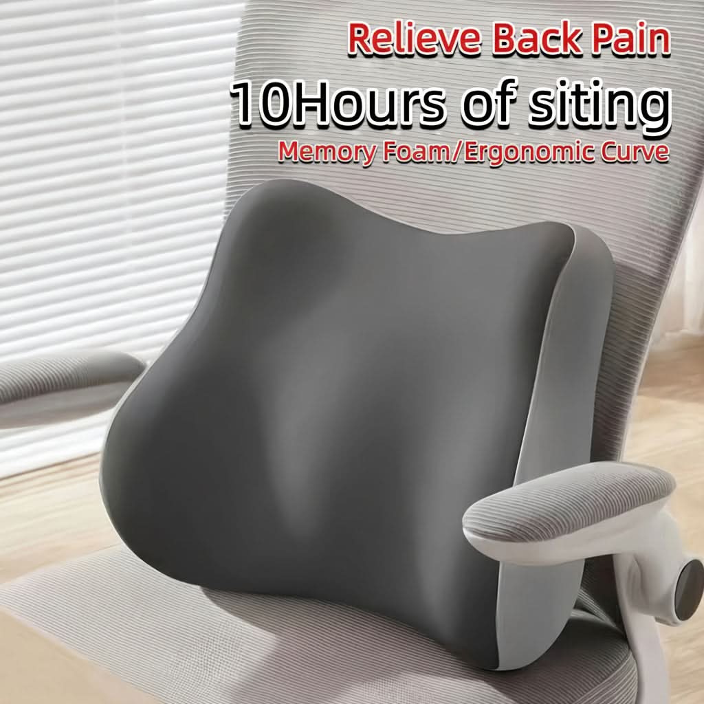 ComfortEase – Travel-Friendly Back Support Cushion