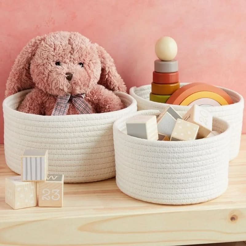 CozyNest – Versatile Storage Basket for Home Organization