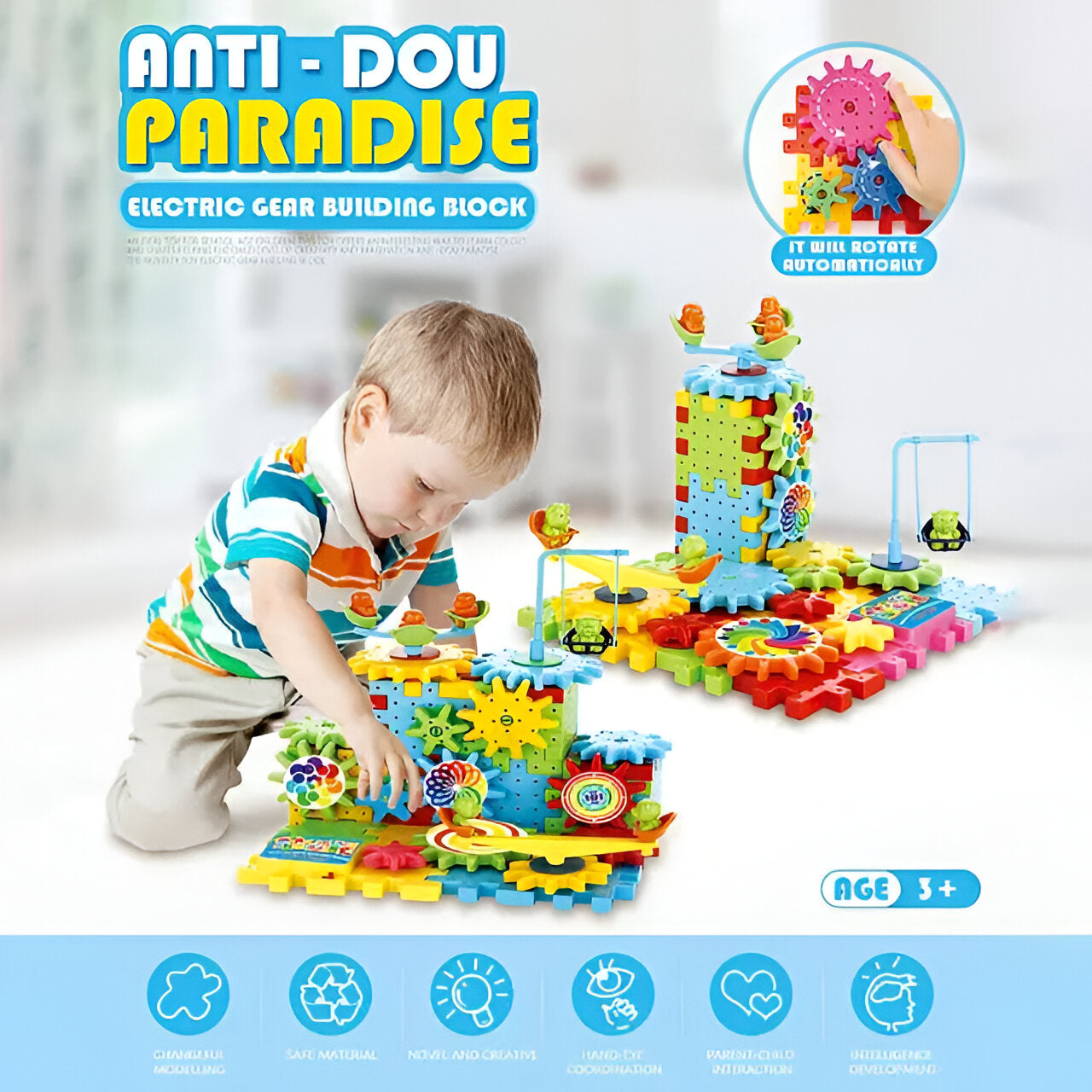 Dynamic Electric Building Blocks for Creative Minds