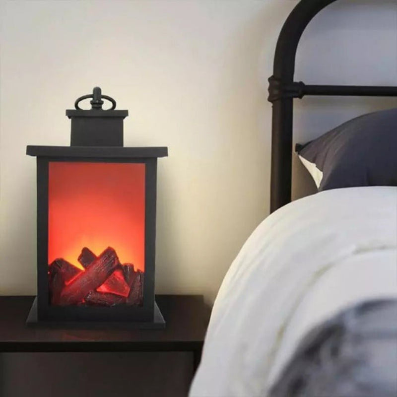 FlickerGlow Hanging LED Lantern for Cozy Ambiance