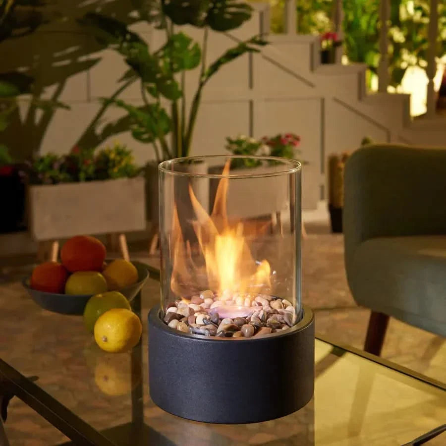 LuxeFlame – Portable Bioethanol Tabletop Fireplace