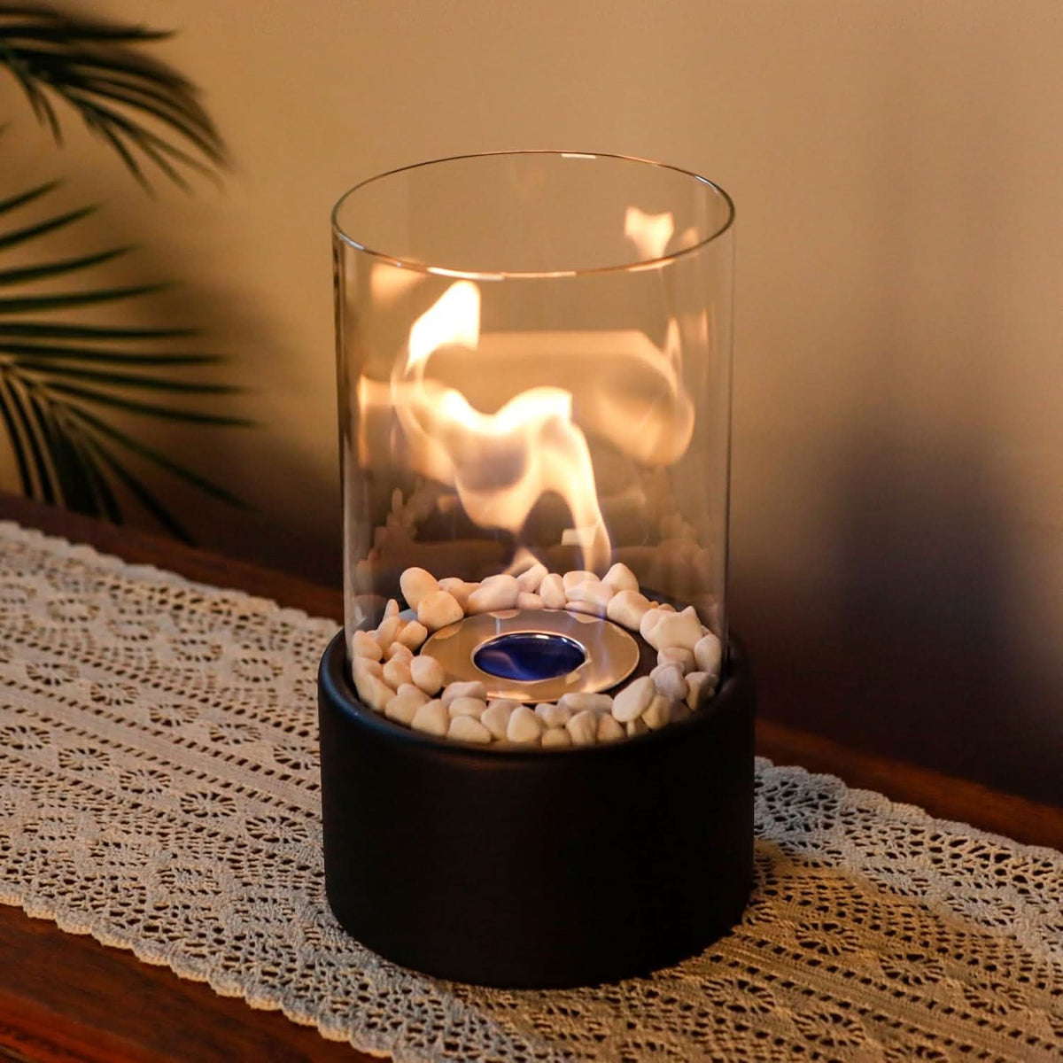 LuxeFlame – Portable Bioethanol Tabletop Fireplace