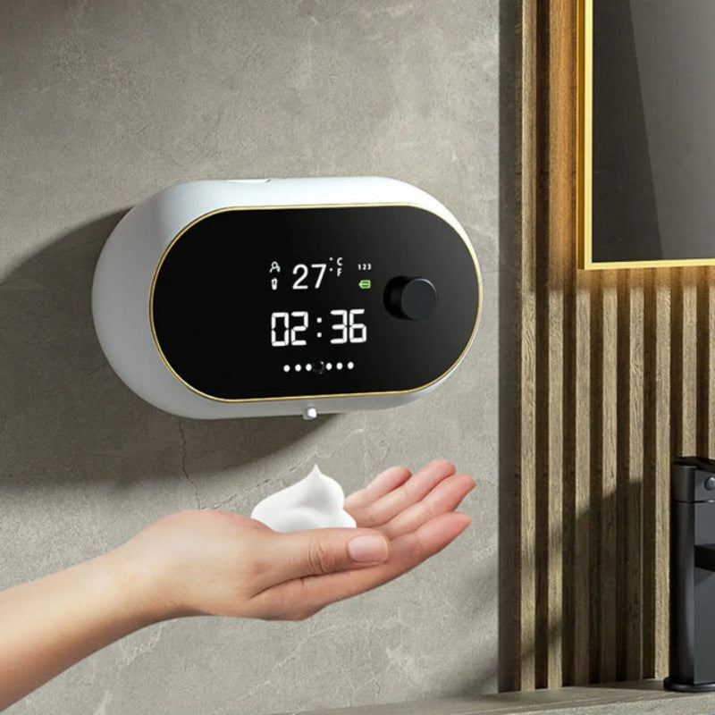 Touchless Foam Soap Dispenser - Rechargeable & Waterproof