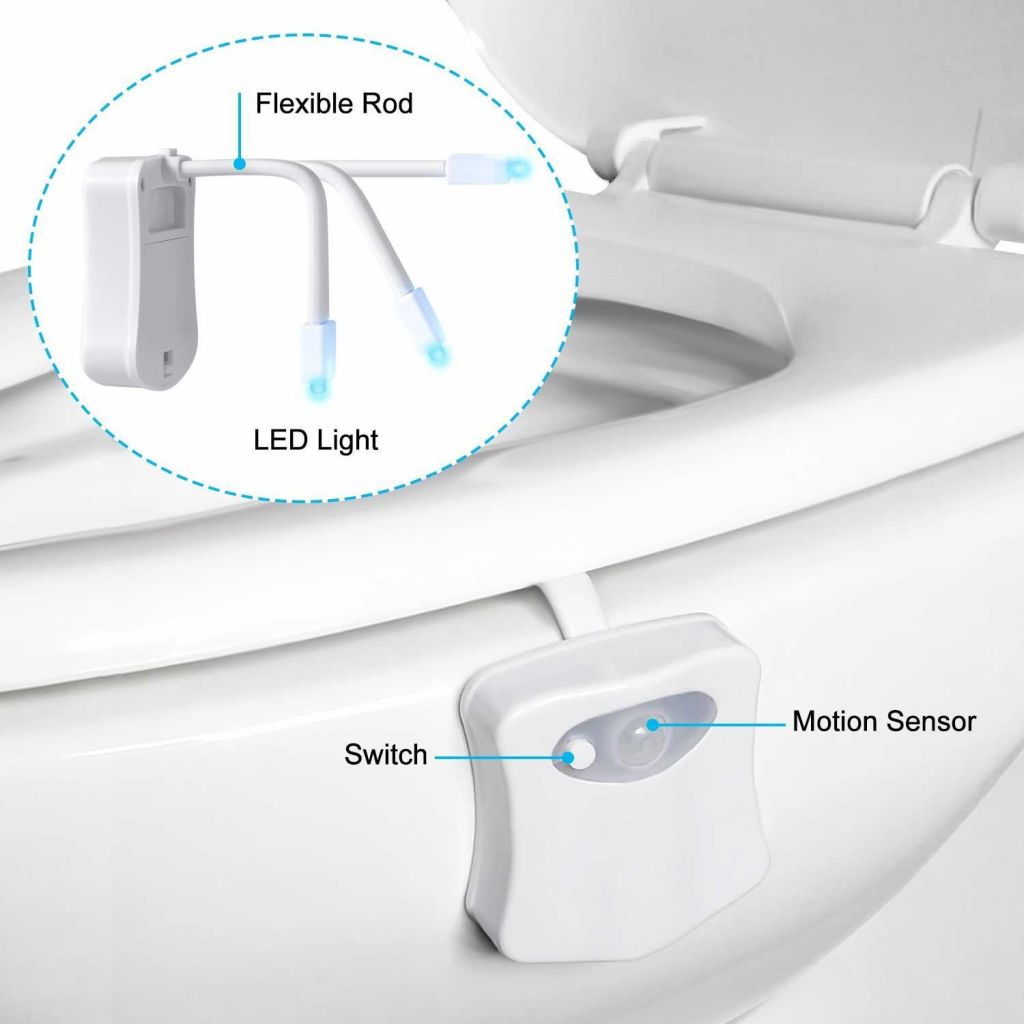 Smart LED Night Light for Toilets