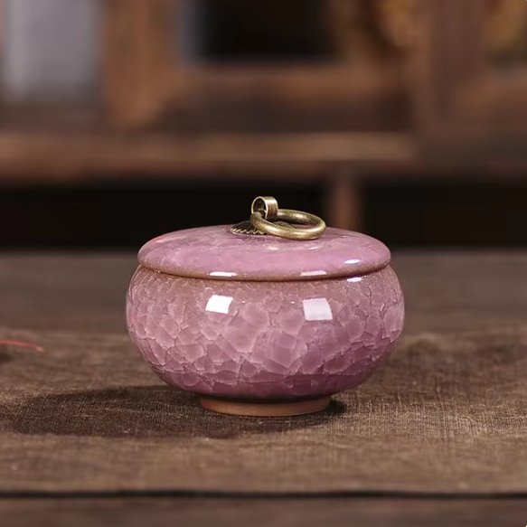 Artisan Ceramic Pet Keepsake Urn – Heartfelt Tribute for Pets