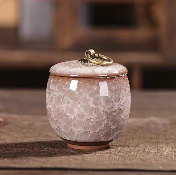 Artisan Ceramic Pet Keepsake Urn – Heartfelt Tribute for Pets