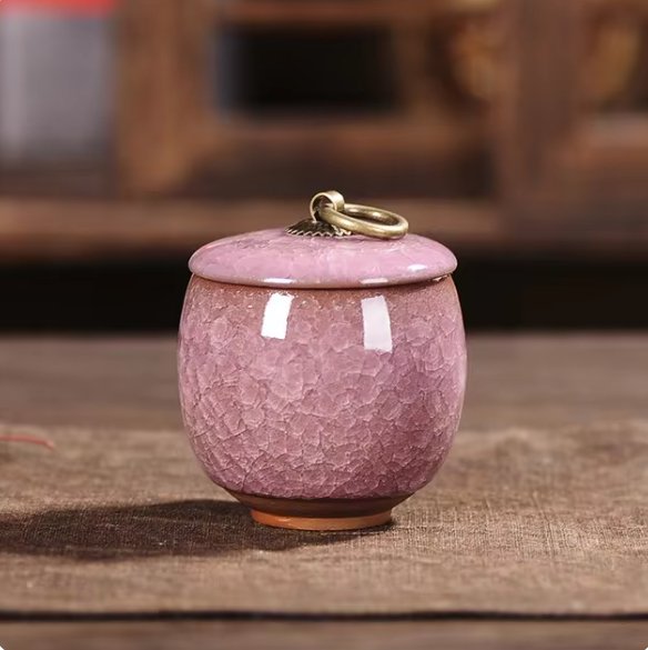 Artisan Ceramic Pet Keepsake Urn – Heartfelt Tribute for Pets