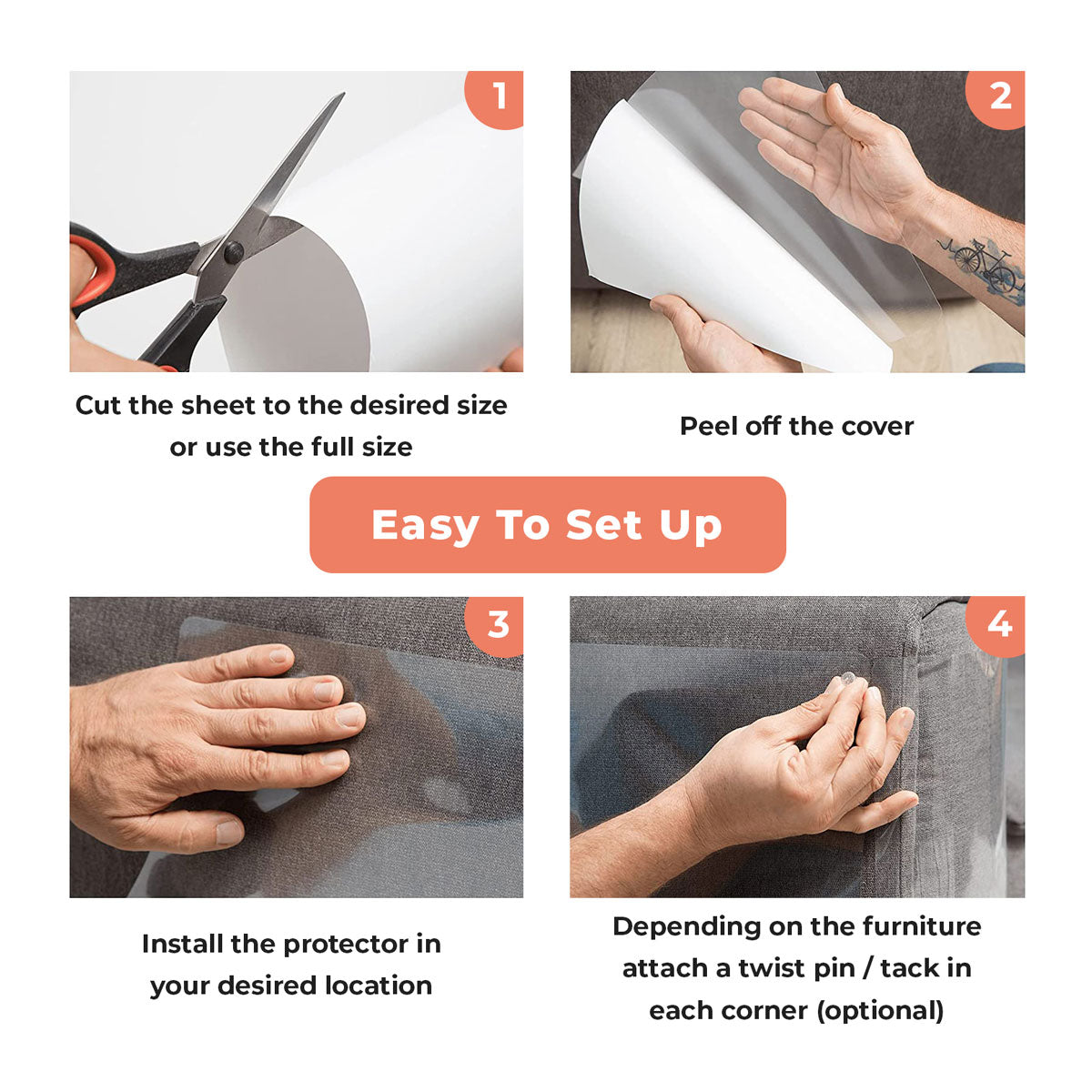 Cat Scratching Defense Shield