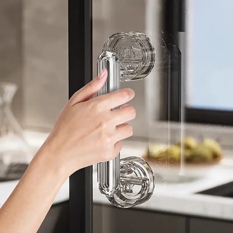 Effortless Door Handle with Suction for Easy Access