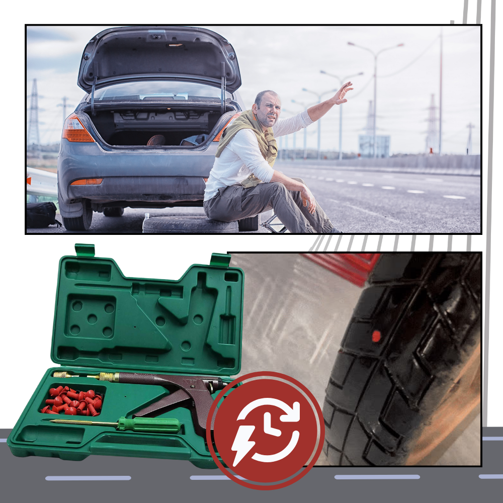 All-in-One Automatic Tire Repair Solution