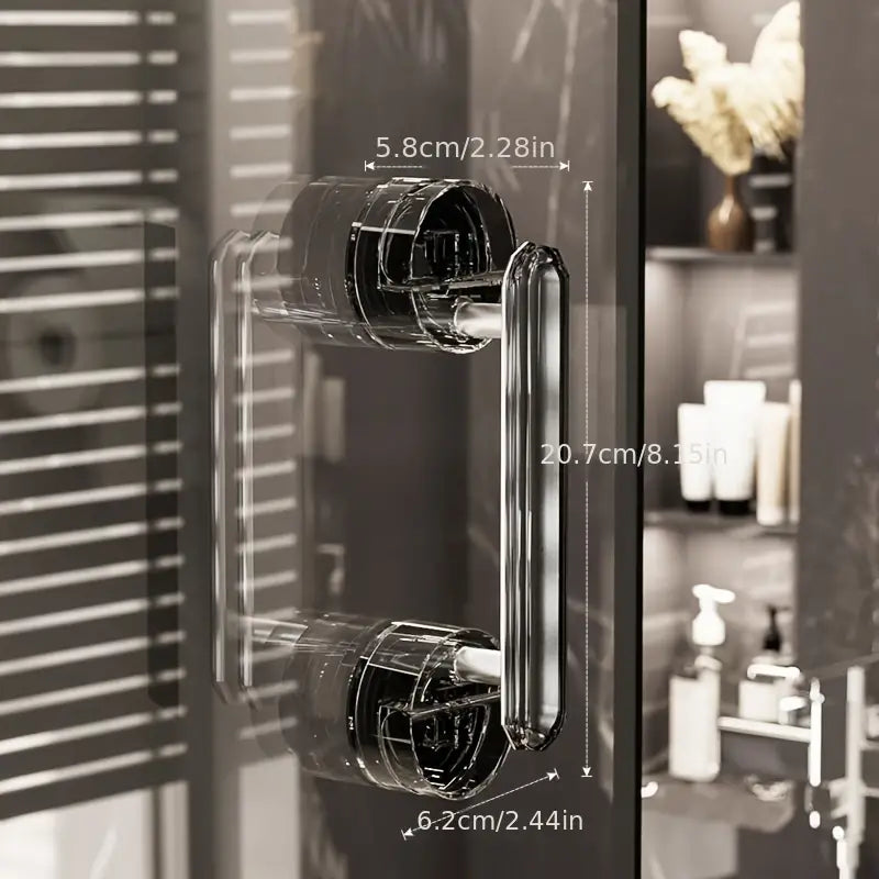 Effortless Door Handle with Suction for Easy Access