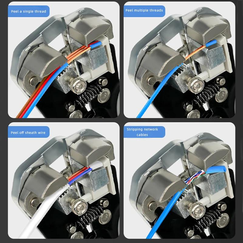 Effortless Wire Stripper and Cable Cutter Tool