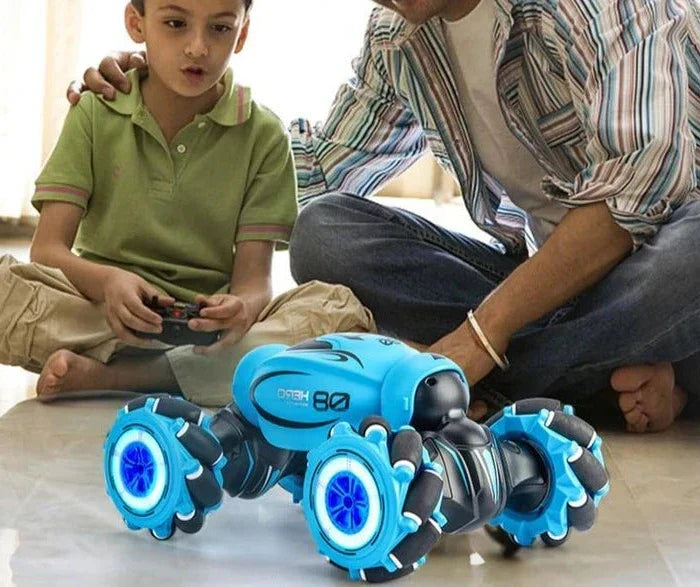 Remote-Controlled Stunt Vehicle with Gesture Control
