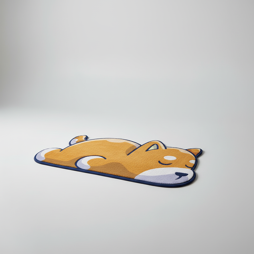 Nylon Loop Bath Mat - Woven Design