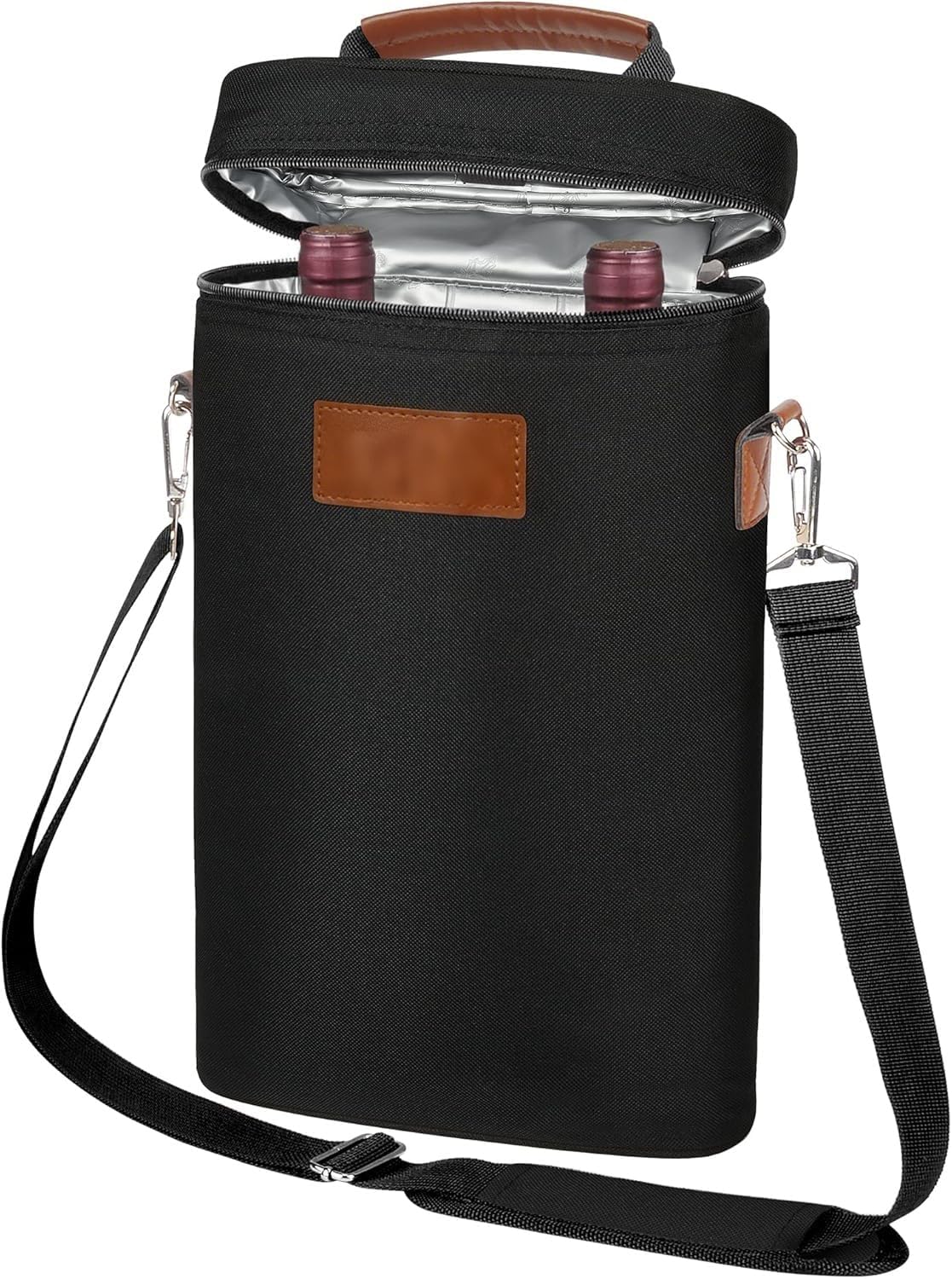 Double Wine Bottle Carrier with Insulation – Buy One, Get One Free